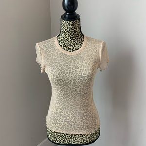 Urban Outfitters Sheer Sparkle Tee ✨